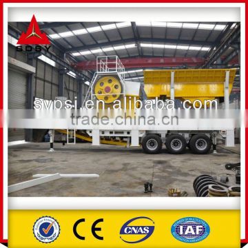 Easy Move Portable Jaw Crusher Plant