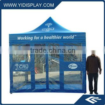 Outdoor portable Folding Pop up events tent with Half sidewall