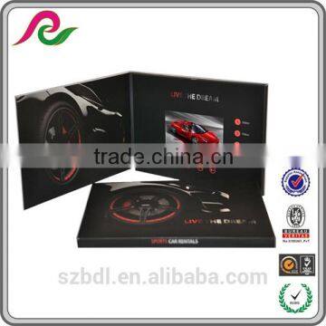 5 buttons car promotion video brochure digital, 256mb rechargeable video card