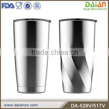 Timely Service insulated stainless travel mug double walled