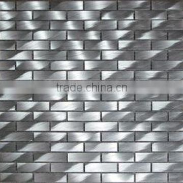 strip aluminium composite mosaic wall tile