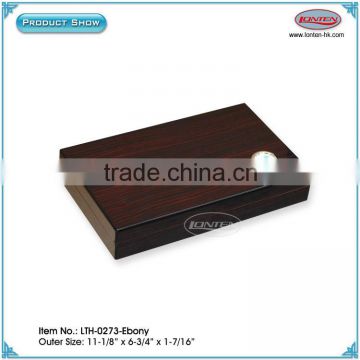 High grossy wooden cigar humidor wholesale
