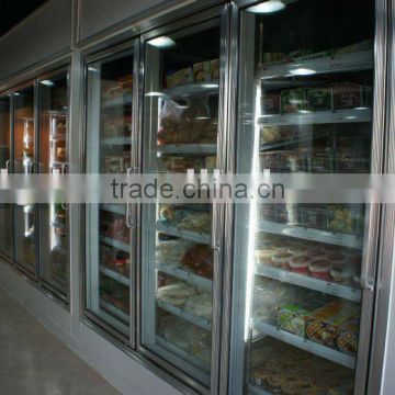 Polyurethane display cold room for store&supermarket