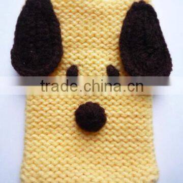 Knitted Cell Phone Case - Puppy