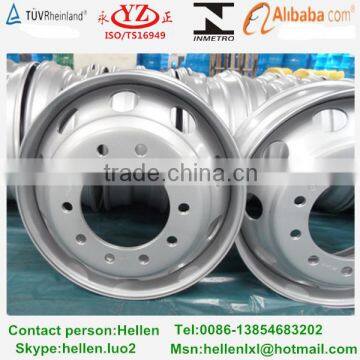 10 hole truck wheel & tyre rims 22.5x9.00