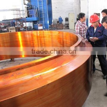 Customized steel casting and forging kiln tyre rotary in hot sale