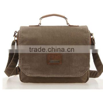 wholesale cheap canvas men briefcase laptop briefcase for promotion