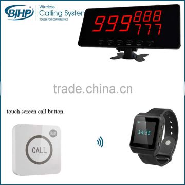 433.92mhz wireless call system wireless pager system