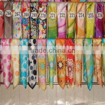 Fashion silk printing scarf