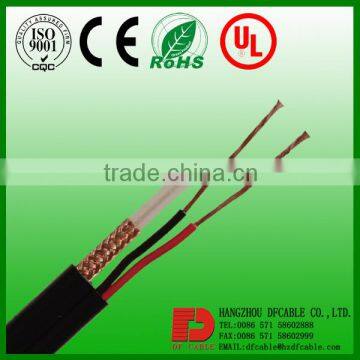 Factory direct Cable Coaxial RG59 with 2power cable High quality 75 ohm CCTV