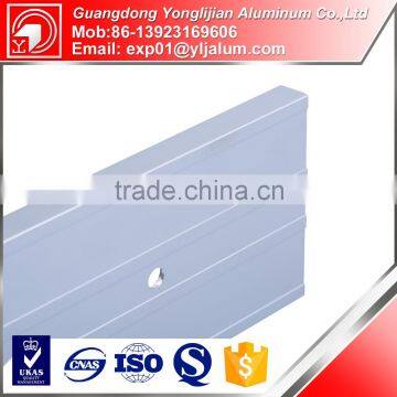 6061 T6 Anodizing and sand blasting industrial aluminium profile with deep process