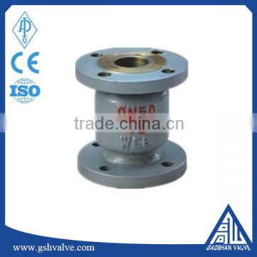 carbon steel flange lifting vertical type check valve