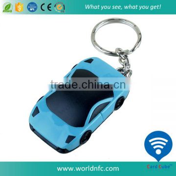 Car Model Waterproof 125Khz Hitag 2 RFID keyfob/ keychain/ key tag