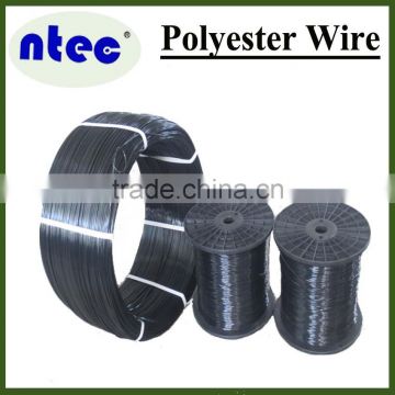 hot item! 2.0mm, 2.2mm Black polyester wire for the intelligent temperature control system in vegetable greenhouse.