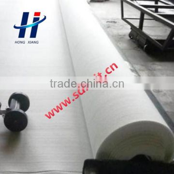 polyester short fiber needle punched non woven geotextile used in road construction