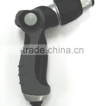 Adjustable Metal Handy Spray Nozzle w/ Push thumb Valve (GWI-2420)