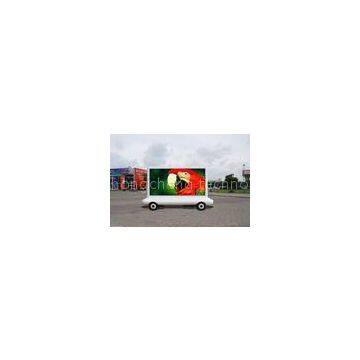 mobile vehicle / trailer Truck Mounted LED Screen with 2 side , 3 side