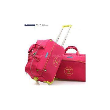 Travel Duffel Bag for Women & Men - Foldable Duffle for Luggage Gym Sports
