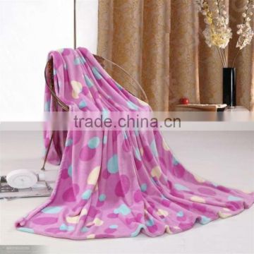 Reactive Print Blanket Polyester,Coral Fleece Blanket