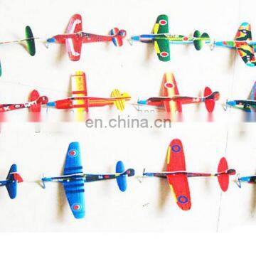 hand launch flying glider plane colorful designs
