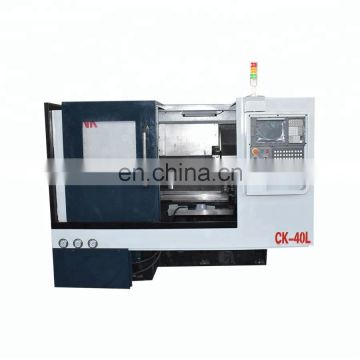 CK40L Cheap Cnc Lathe Machine with 8 Station Tool Holder