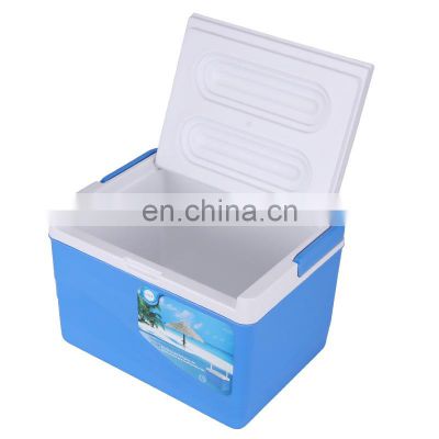 plastic hiking sample outdoor camping factory wholesale cans sample custom logo outdoor cooler box wooden lid
