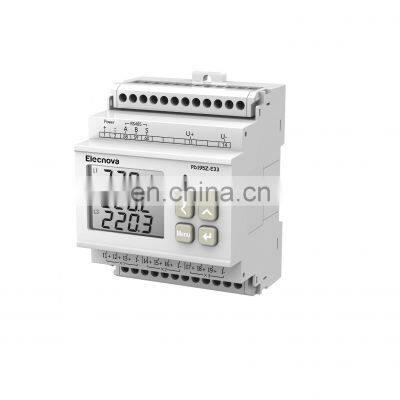 Multi-circuit All Parameter Measuring Current Wireless Dc Energy Meter LCD Three Phase DC 40-1000V DC 0-4v(external Hall Sensor)
