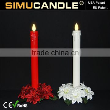 home reflections flameless candle insert led , candle with USA and EU patent blow christmas