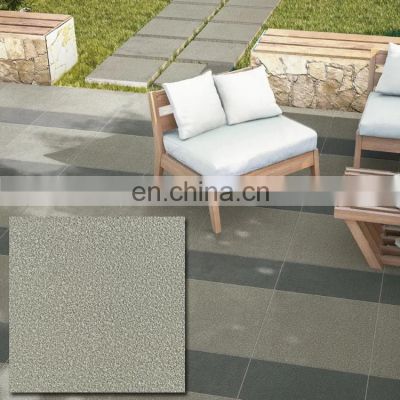 Garden brick floor tile porcelain 600x600/dark black stone tile/car parking tiles