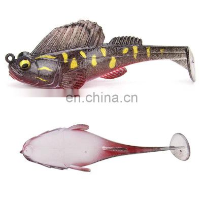 Byloo 14g/17g/7g/5g abalone shell spoon  senko worms bass fishing lure kit wacky rig worms