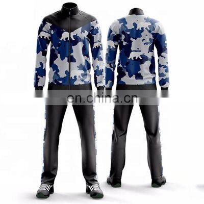 Custom Logo Slim Fit Training Wear Track Suit Mens Fleece Sport Trackpants Sweatsuit Set Custom