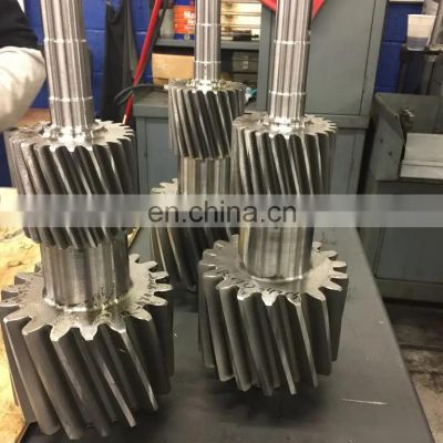 2024 China hot sales high quality Non-standard parts made in China large spline shaft steering shaft gear shaft