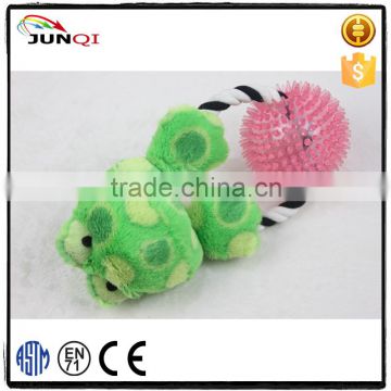 Wholesale competitive price pet products plush toys cotton rope toy for dog