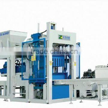 Stationary QT4-15 Concrete Brick/Block Machine Manufacturer