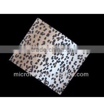 Hot selling silk screen printing microfiber lens cleaning cloth for optical glasses