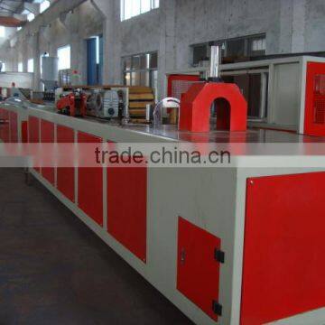 SJSZ-65/132 Conical twin screw PVC window profile making line