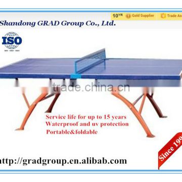 Best Selling Cheap Waterproof Removable Outdoor Table Tennis Table