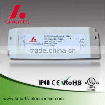 ul ce 500ma dali constant current led dimmable power driver 30w