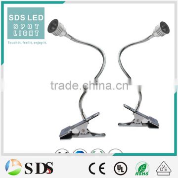 LED spotlightLED adjustable aluminum 1w LED jewelry showcase lighting counter spotlight