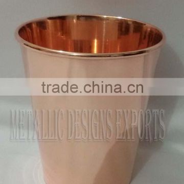 Solid Copper Glass for Home, Restaurant, Hotel & Wedding