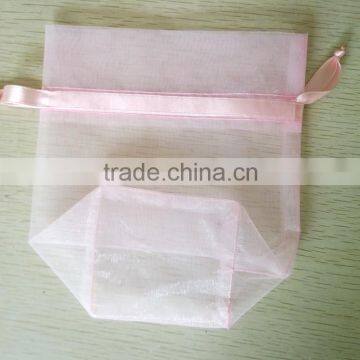 organza bag with gusset