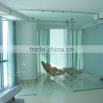 15mm Sliding with Tempered Glass Door