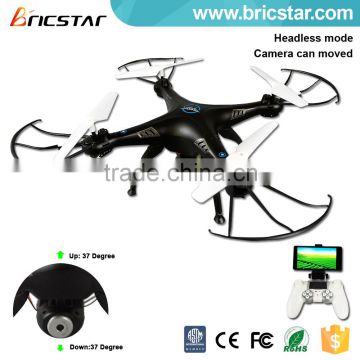 2.4G real-time transmission stunt remote control drones with camera screen
