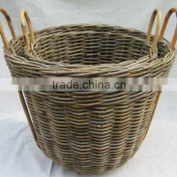 WICKER GARDEN BASKET