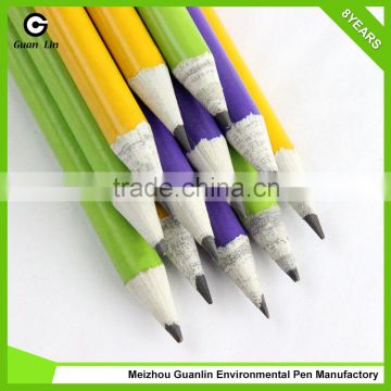 7" High quality office school drawing HB lead pencil