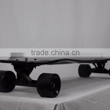 OEM remote control carbon fiber 4-wheel electric skateboard with 3000w high power