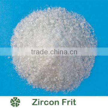 High Whitness Zirconim Frit /Ceramic glass frit From Zibo China JT-C869