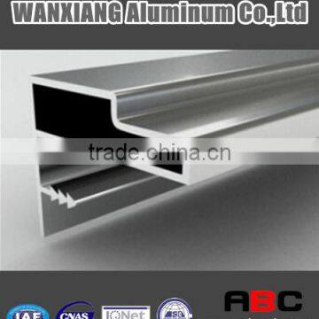 6063 T5 Aluminium profile with PVC wrapping for silding door -GL157