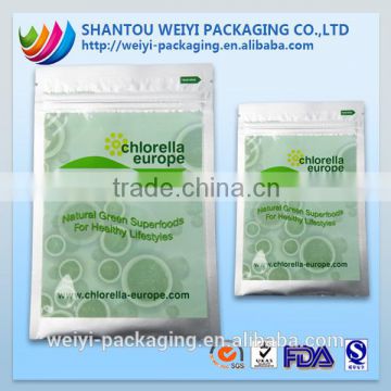 custom cosmetic plastic facial mask packaging with printed label