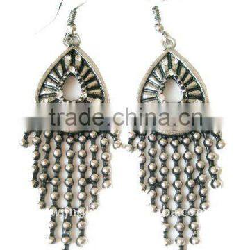 earings in drop shaped